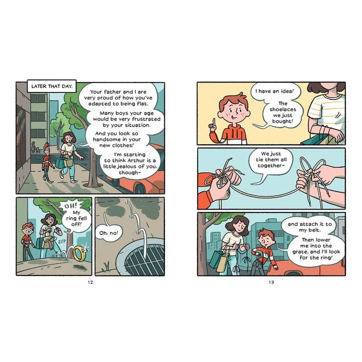 HarperCollins - Wholesale Graphic Novel - Flat Stanley: The Graphic Novel : Jeff Brown4