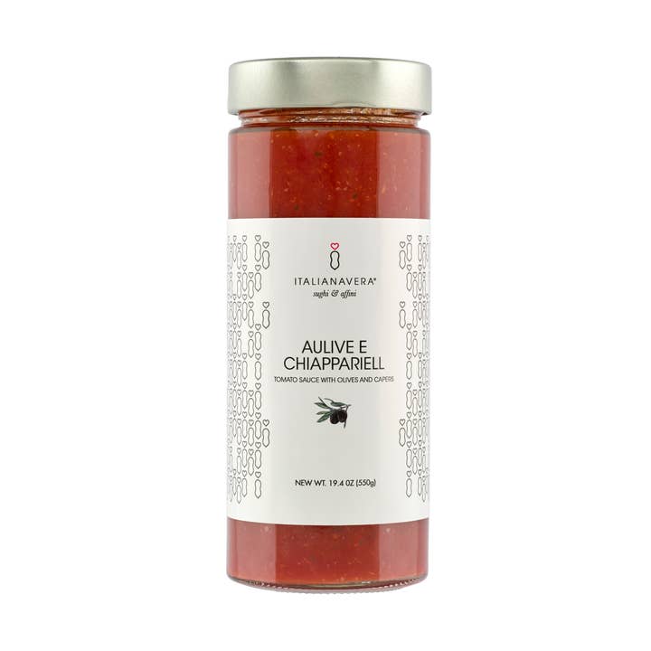 Zia Pia - Vente Sauces - Sauce tomate aux olives et câpres0