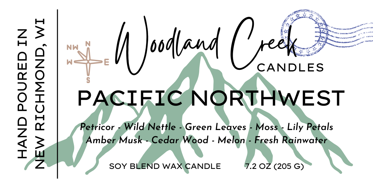 Woodland Creek Candles - Wholesale Jar/Filled Candle - Pacific Northwest Soy Blend Wax Candle1