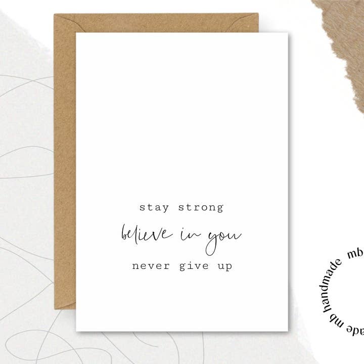 Believe in you for wholesale by mb handmade