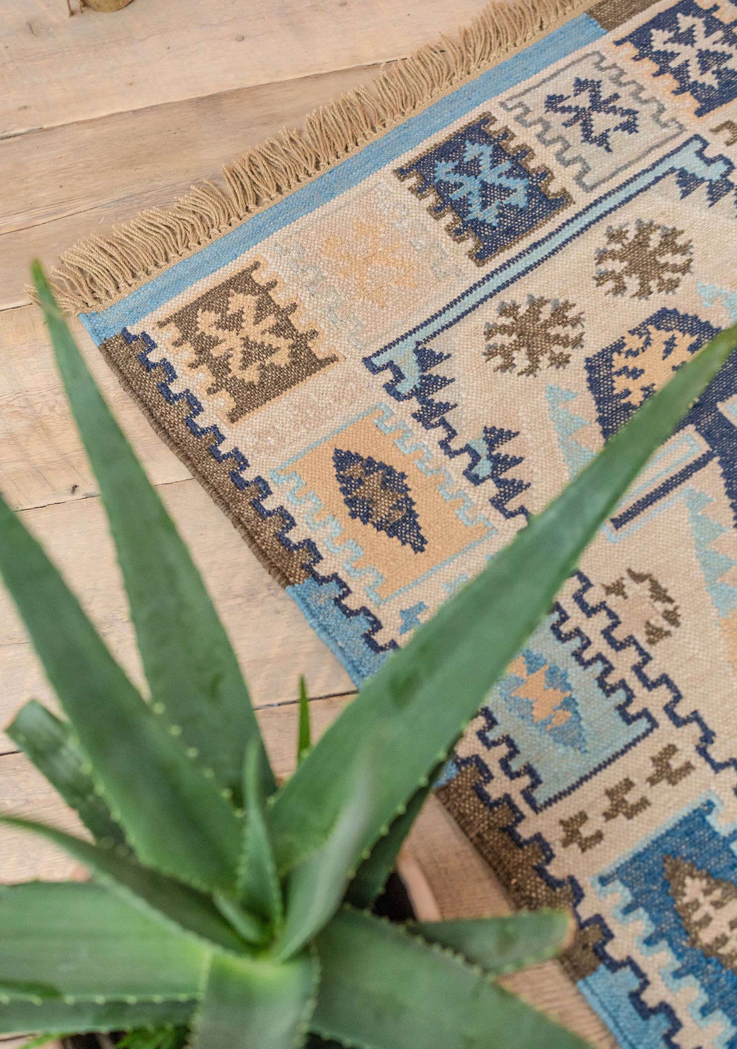 Namaste – wholesale Matta – Isha Handloom Kilim matta, liten Medium, 75 X 135cm2