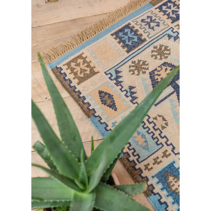 Namaste – wholesale Matta – Isha Handloom Kilim matta, liten Medium, 75 X 135cm2