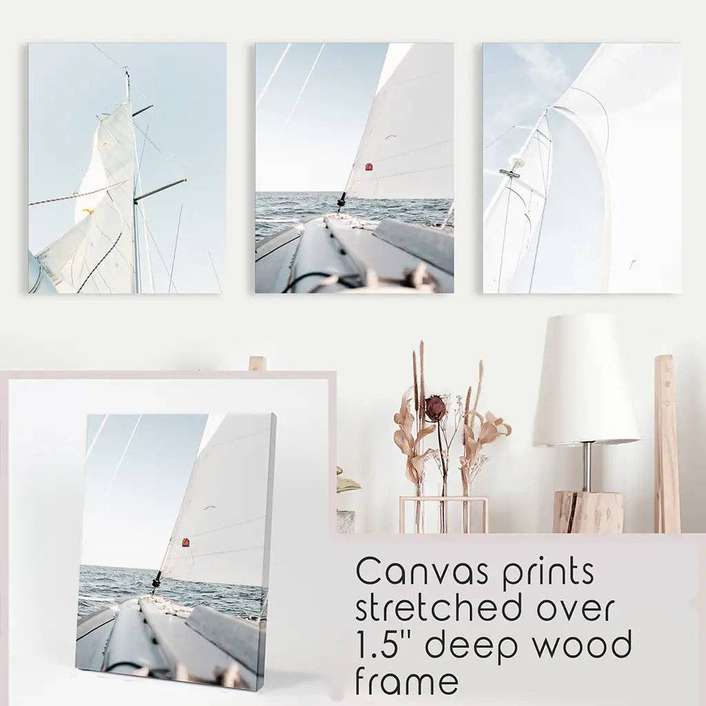 Art Lane - Vente Affiche d'art - Impression murale nautique. Naviguer en mer sur un yacht10