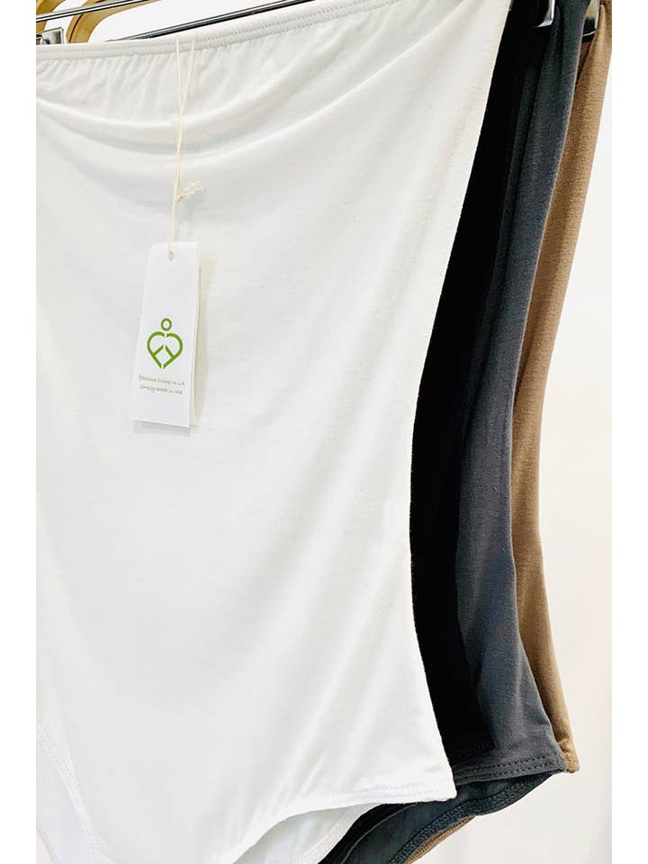 Fabina - Wholesale Bodysuit - Women's - BAMBOO Sleeveless Bodysuit Top1