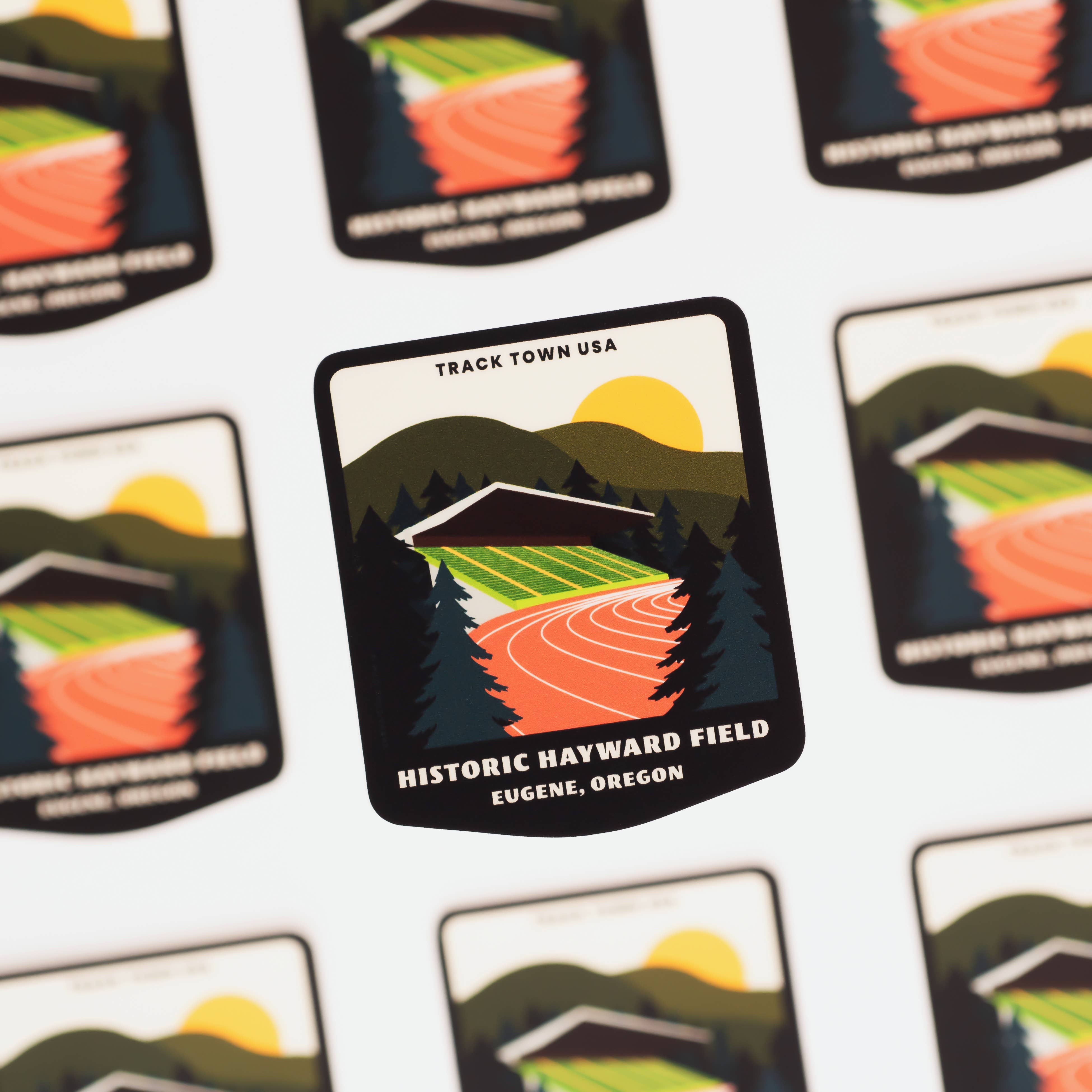 Wild Child Brand - Wholesale Sticker - Historic Hayward Field Sticker1