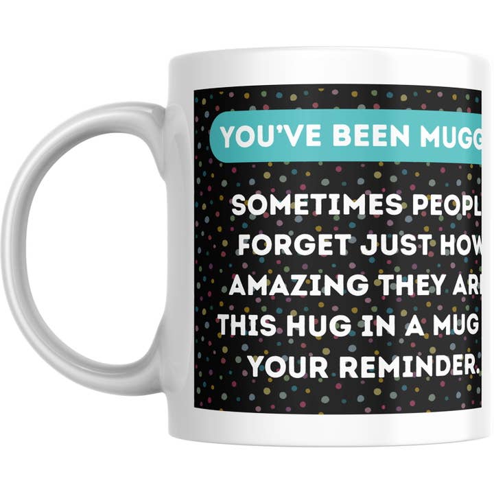 Abraço em uma caneca Caneca de cerâmica, ato aleatório de bondade por atacado de Lunabuloona