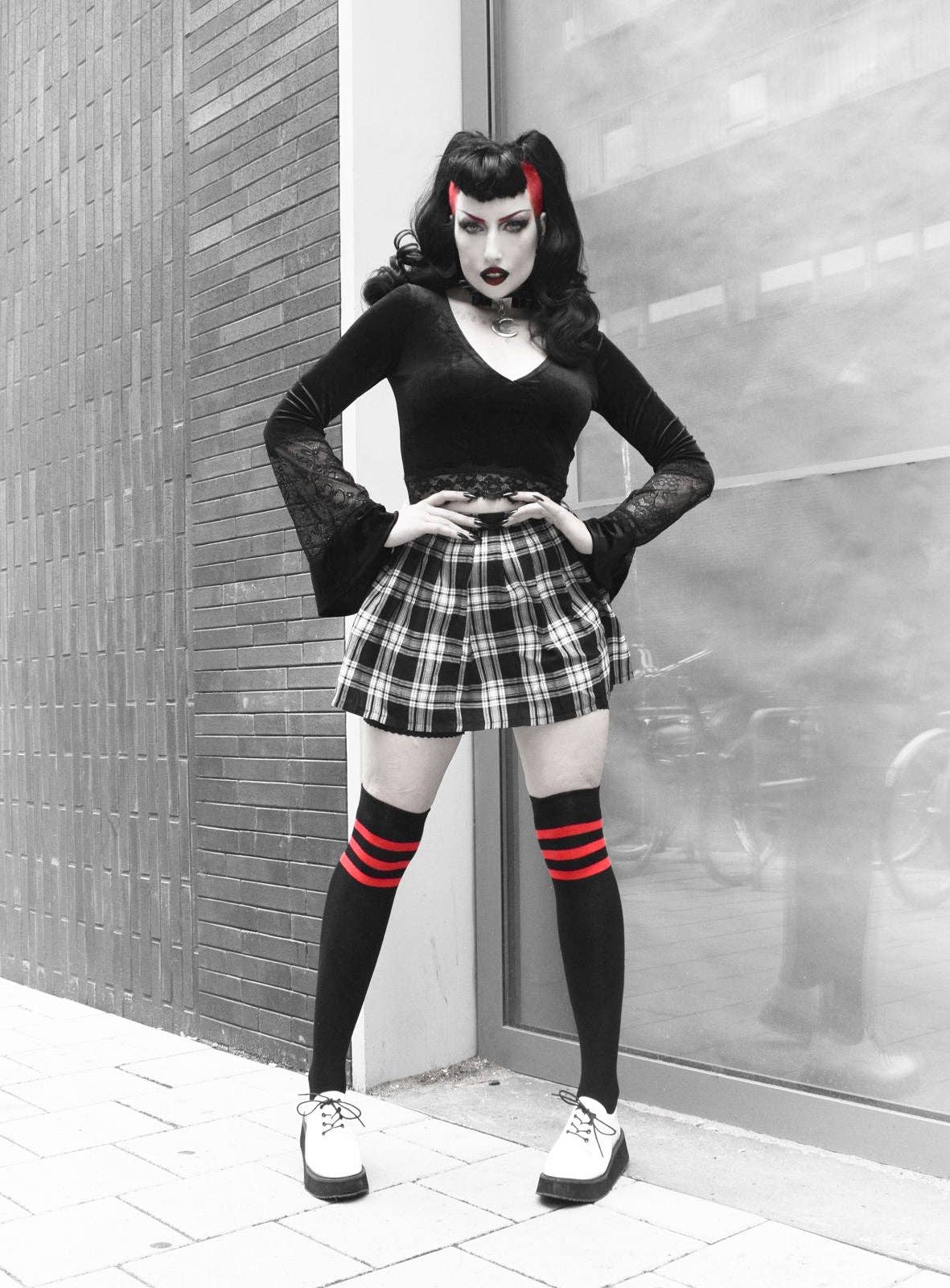 Pamela Mann - Wholesale Socks - Women's - Referee Over The Knee Socks3