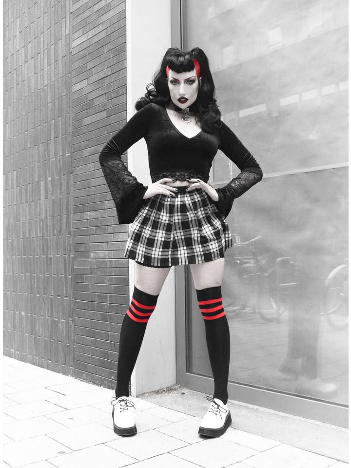 Pamela Mann - Wholesale Socks - Women's - Referee Over The Knee Socks3