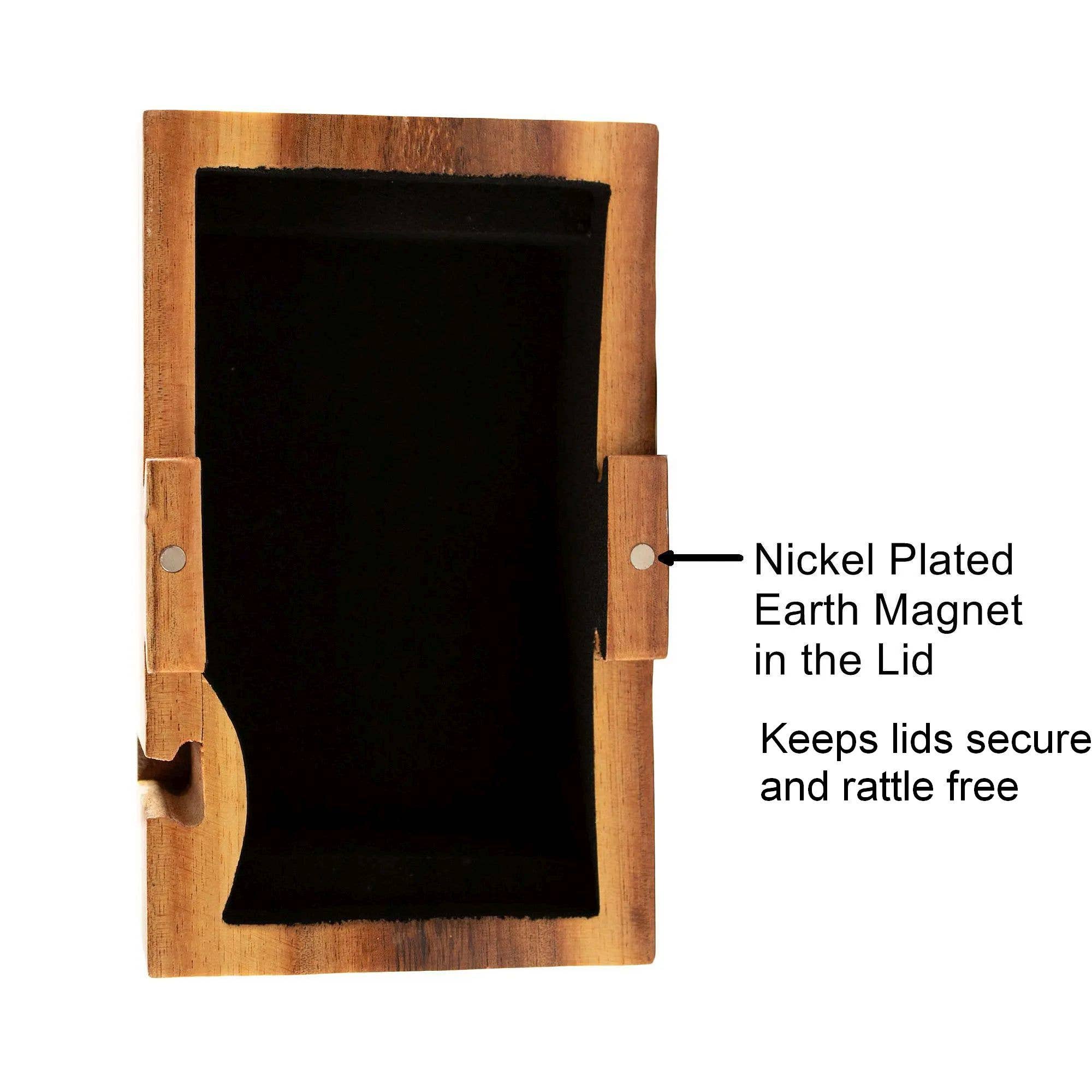 Carver Dan's – wholesale Decorative box – Hanging Tree Frog - Carver Dan's, hand-crafted gift box.7