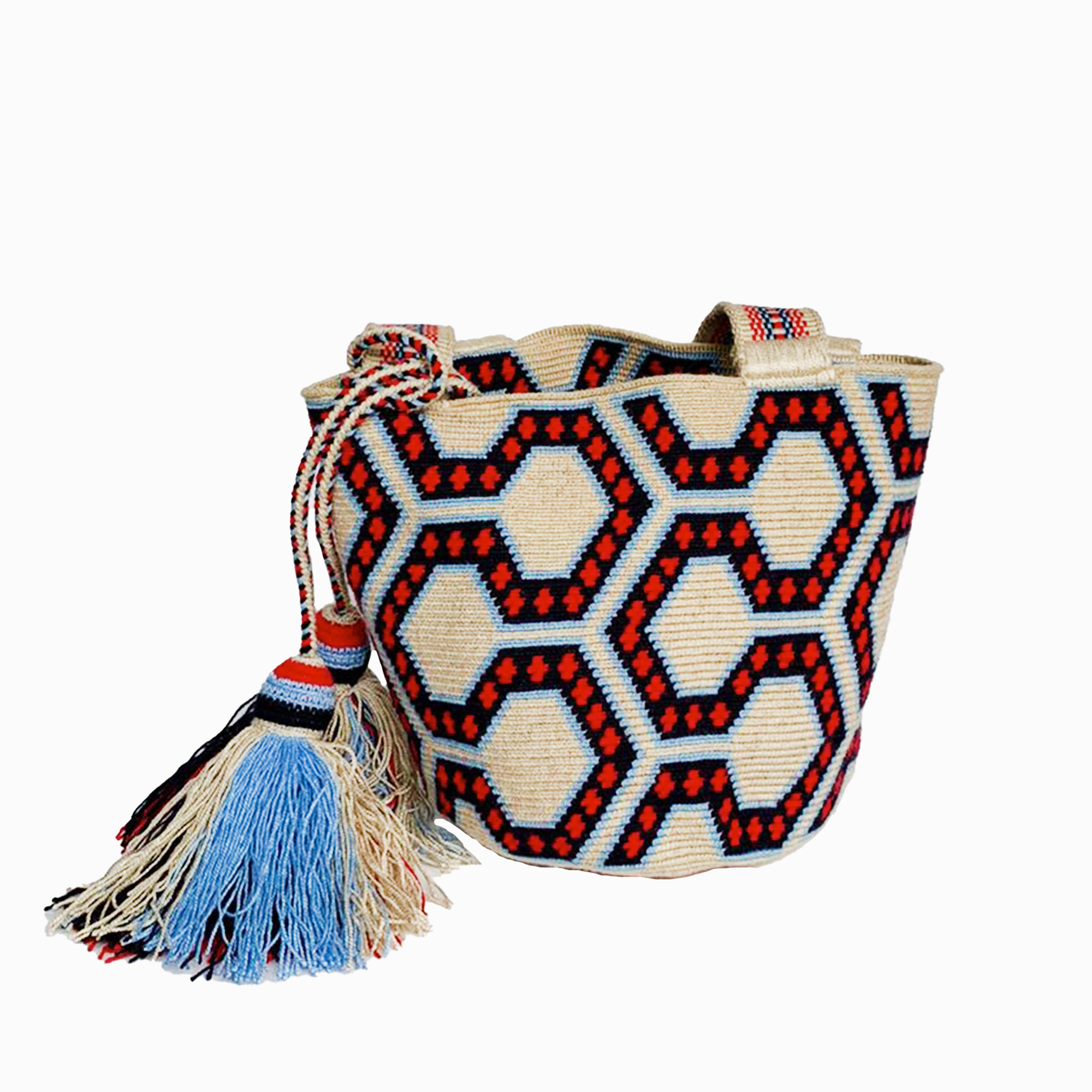 Coro Cora™ - Wholesale Crossbody Bag - Women's - Wayuu mochila Bag - Handwoven crochet Crossbody Shoulder bag1