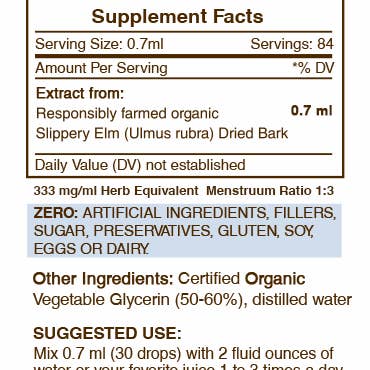 Secrets Of The Tribe - Wholesale Tincture - Slippery Elm Tincture1