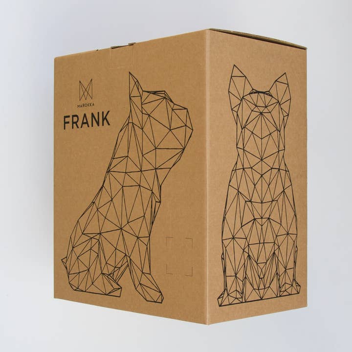 Marokka Design – wholesale Sculpture – French Bulldog Geometric Sculpture - FRANK2