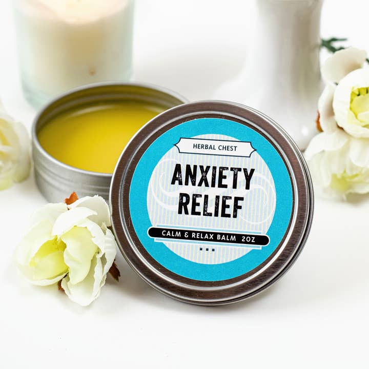 Herbal Chest - Wholesale Healing Salve/Balm/Cream - Anxiety Relief Balm, Stress Relief Calm Unwind Self Care