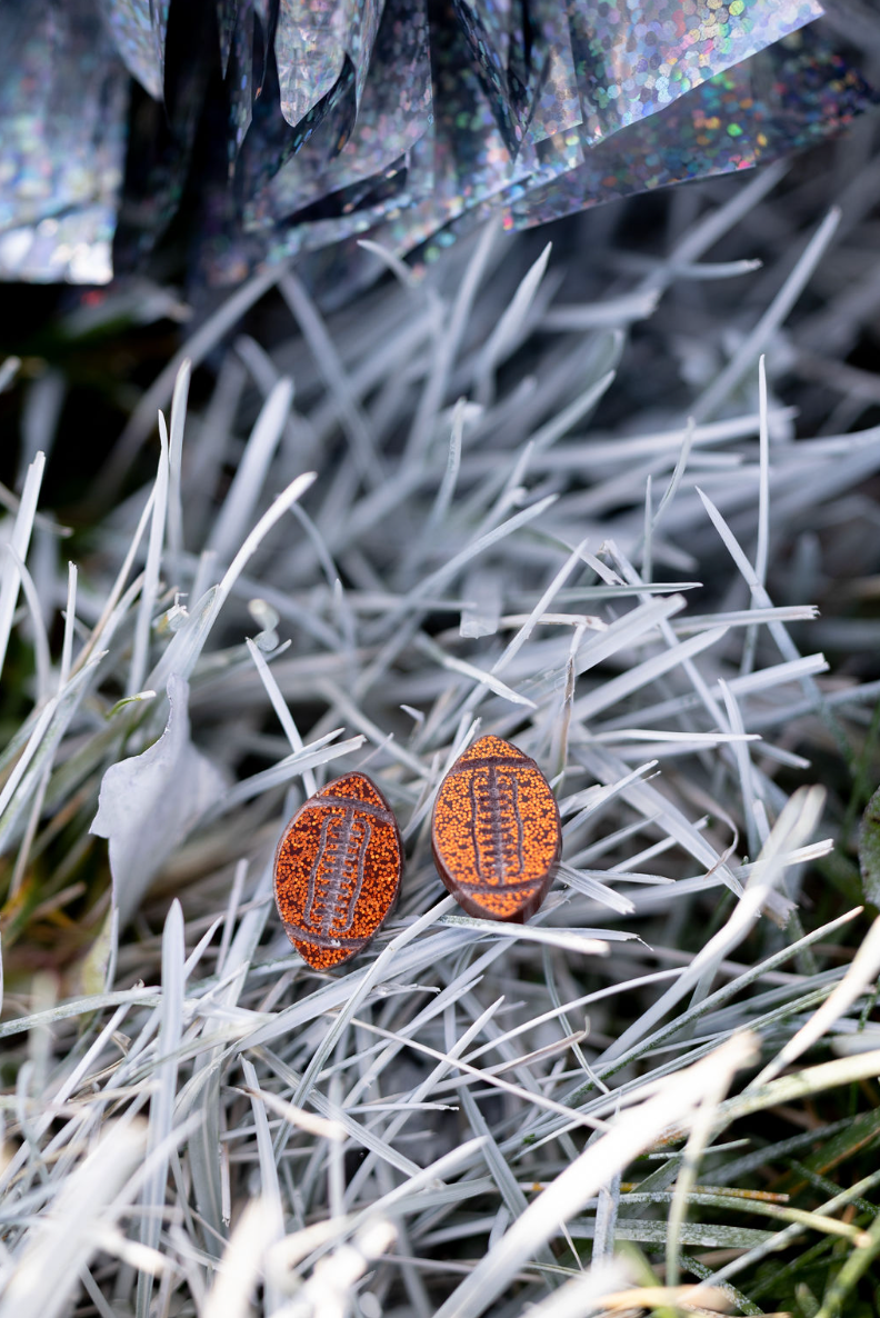 TLD Designs - Wholesale Stud/Post Earrings - Football studs3