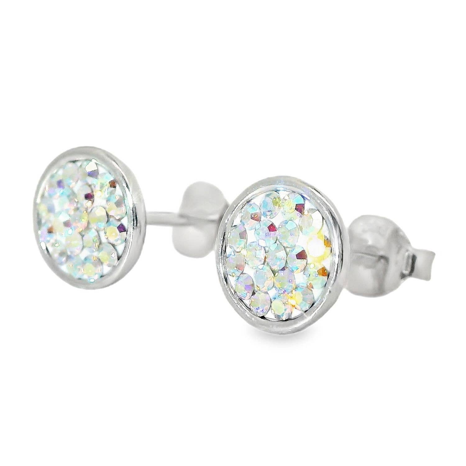 Impala - Vente Clous d'oreille - Puces d'oreilles Aurore Boréale Jessica en argent 9251