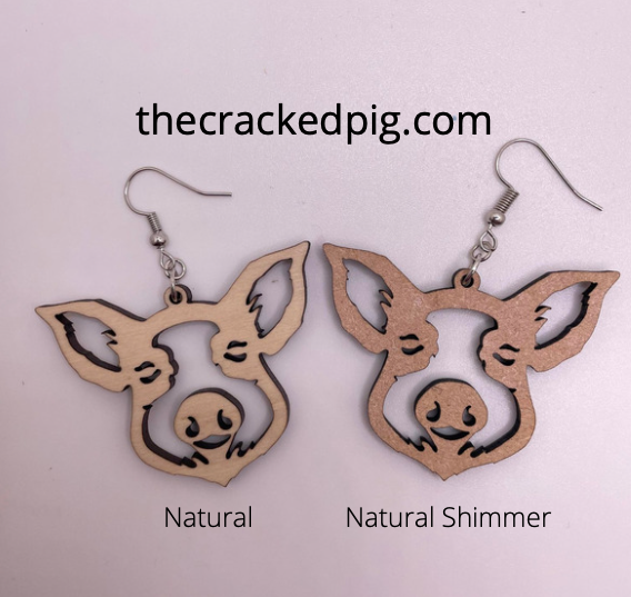 The Cracked Pig - Wholesale Dangle Earrings - Farm Animal Earrings6