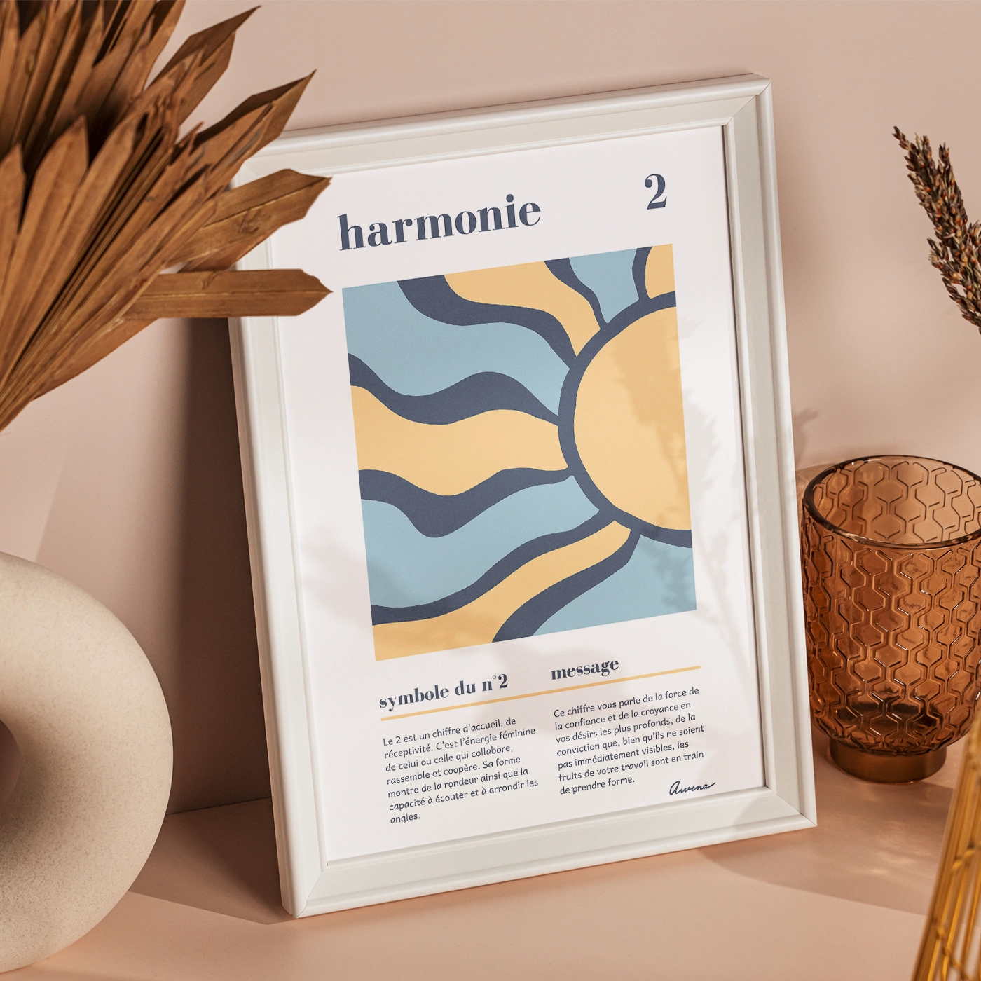 Awena Studio - Vente Affiche d'art - Signification du chiffre 21