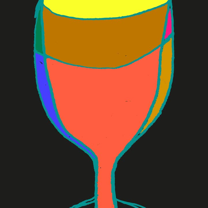 Impression Giclée 'Verre' pour la vente par RUDE