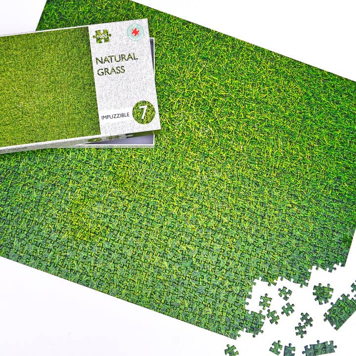 All Jigsaw Puzzles – wholesale Puzzle – Adult – Natural Grass - Impuzzible No.7 - 1000 Piece Jigsaw Puzzle14