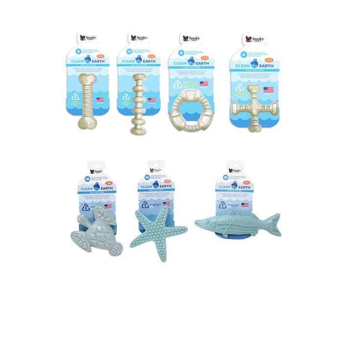 Spunky Pup - Vente Jouet à mâcher – chien - Bouchées à mâcher recyclées Clean Earth - Fabriquées aux États-Unis11