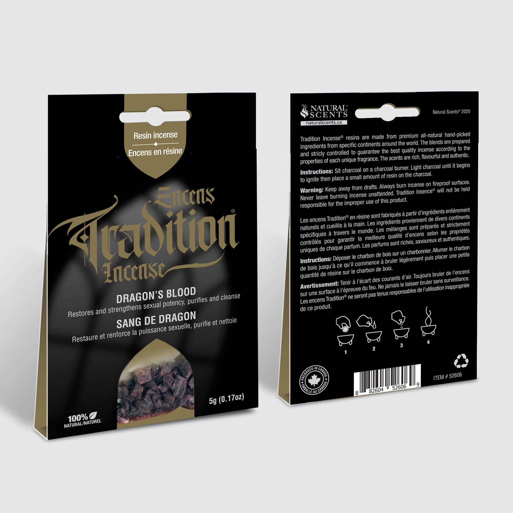 NATURAL SCENTS - Wholesale Incense - Tradition Incense Dragon's Blood0