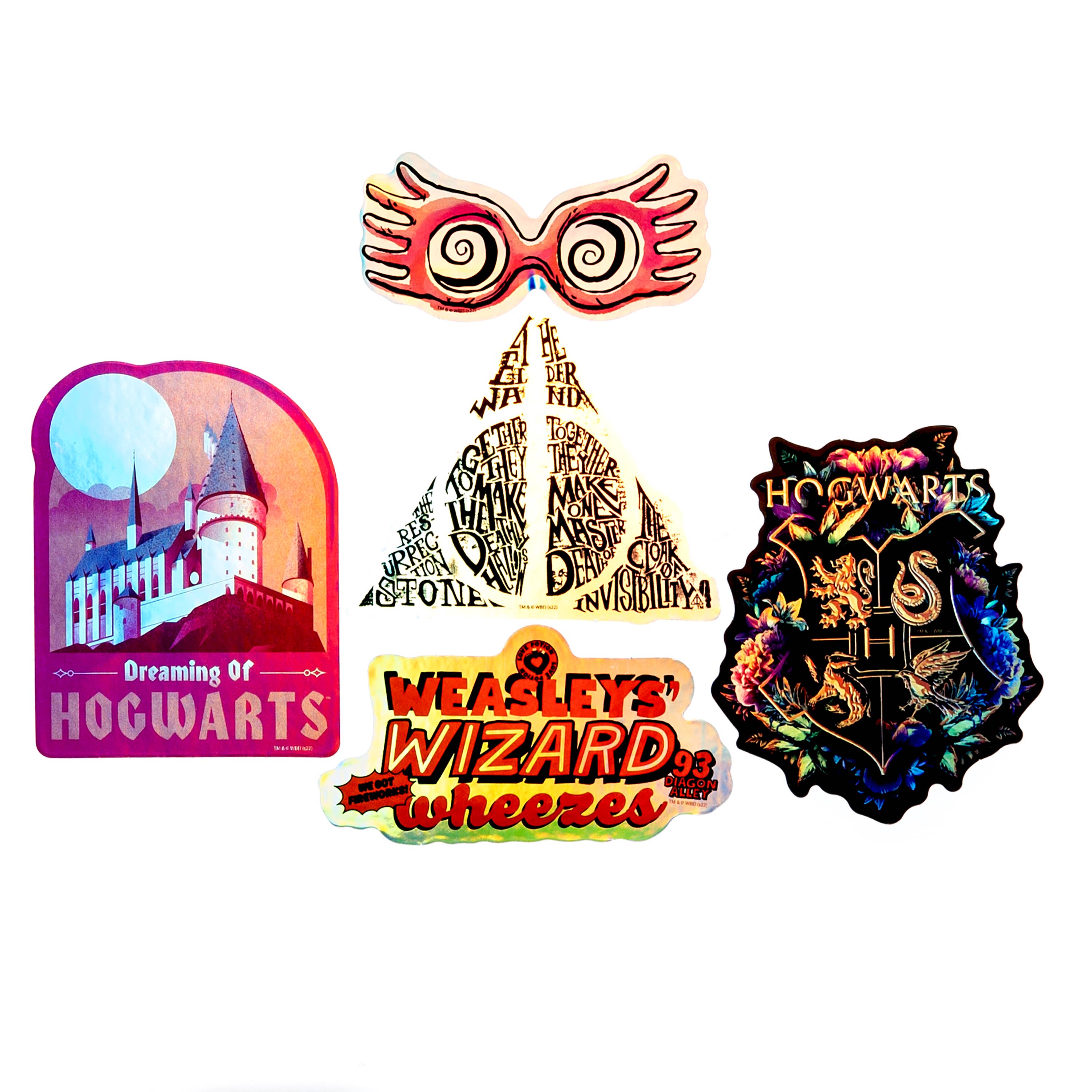 Conquest Journals - Vente Autocollant - Autocollants Harry Potter Variety (paquet de 60)9
