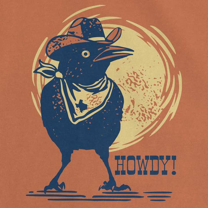 Yam Howdy Grackle T-Shirt | Comfort Colors 1717 | Texas Tee for wholesale on Faire2