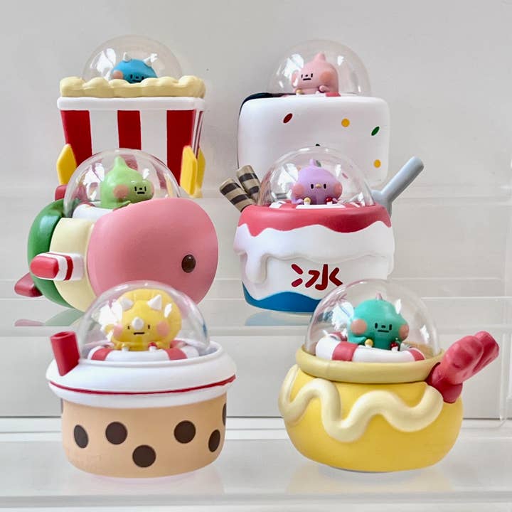 73233 Dino Diner Ships Blind Box-6 for wholesale by BCmini