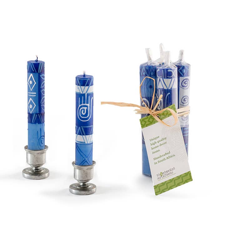 Thumbprint Artifacts - Vente Bougies/bougeoirs coniques - Bougies Hamsa Chabbat0