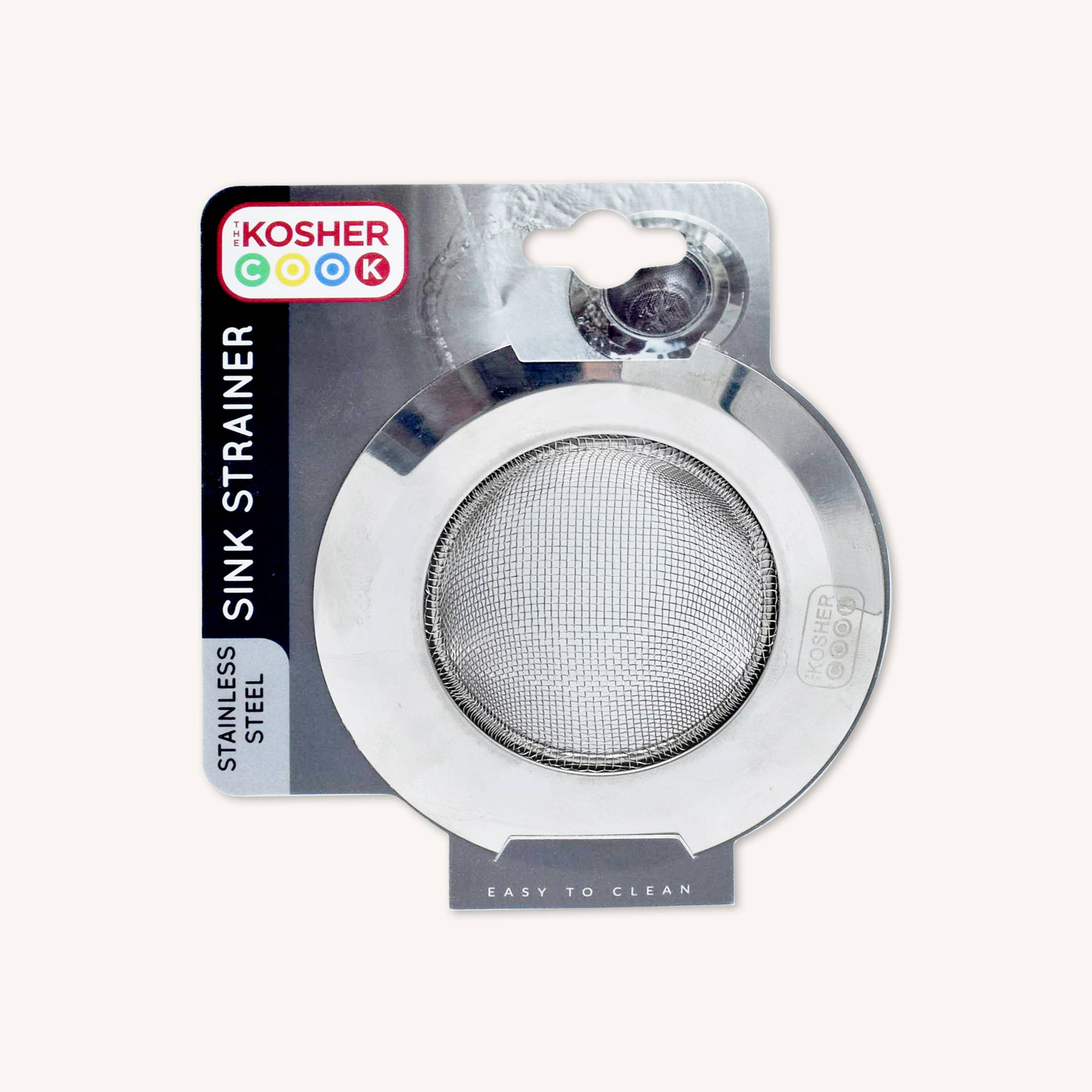 Ner Mitzvah - Vente Filtre/bouchon d'évier - Crépine d'évier en maille, acier inoxydable0