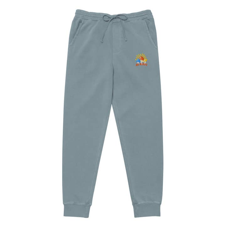 Be Hippy, LLC – Engroshandel Loungesweatpants/jogginbukser – til kvinder – Unisex broderede svampe-sweatpants10