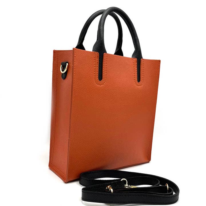 Suie Valentini srl - Wholesale Shoulder Bag - Women's - Genuine leather shoulder bag, for women, made in Italy, art. 11244511