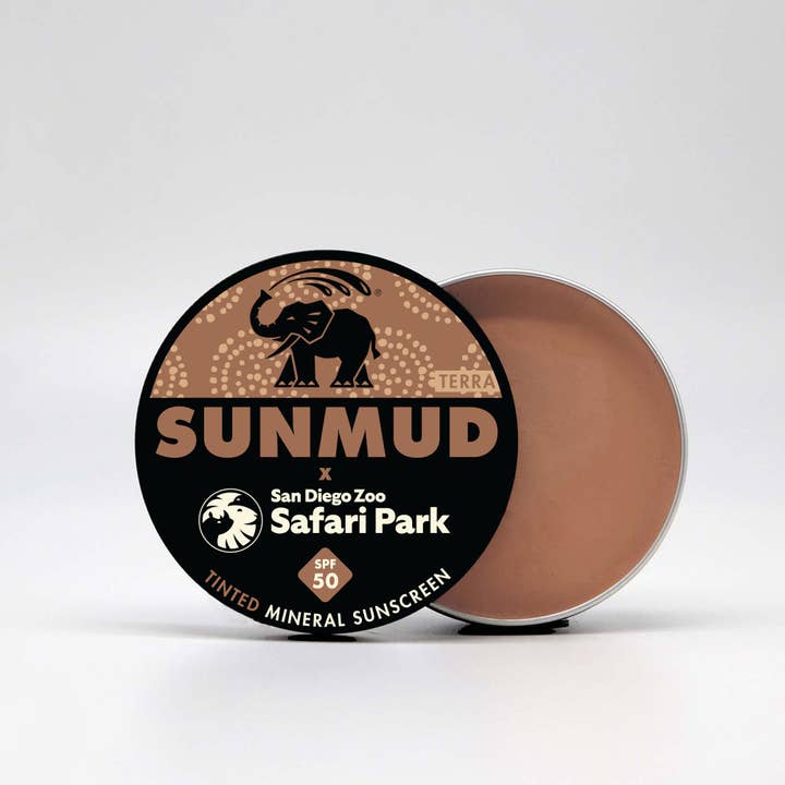 SUNMUD x Elephant Valley Safari Park Edition - Tinted Mineral Sunscreen - Terra for wholesale by SUNMUD