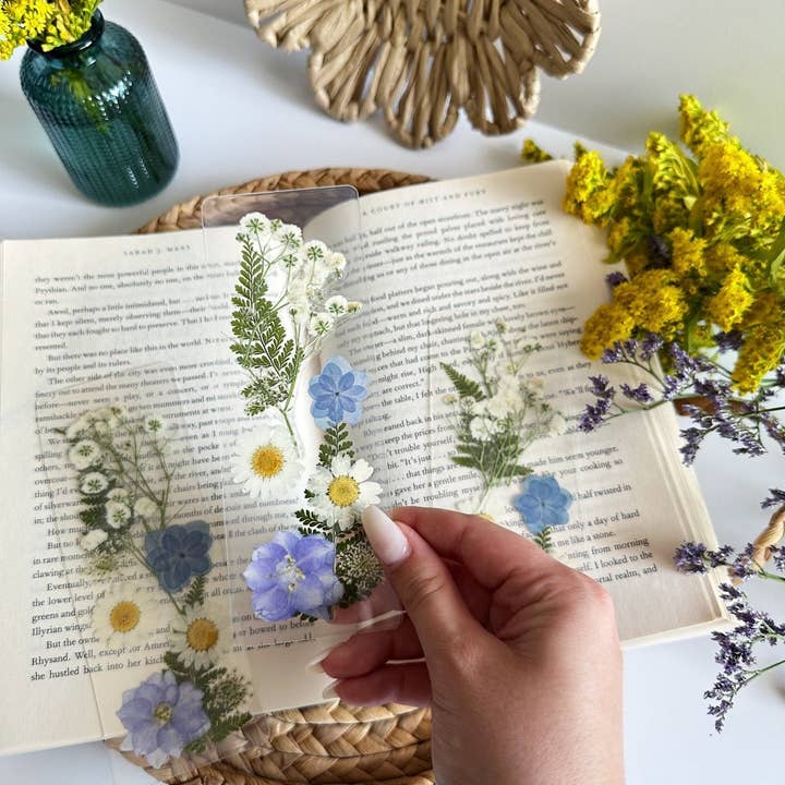 Petals & Pages by Grace - Wholesale Bookmark - pressed flower bookmarks6