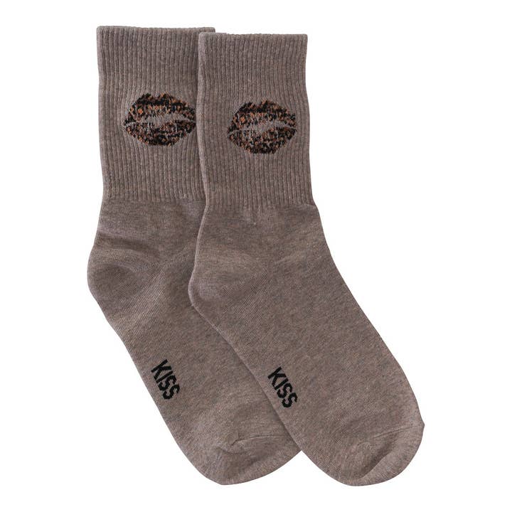 limlim - Wholesale Socks - Women's - LEOPARD LIPS