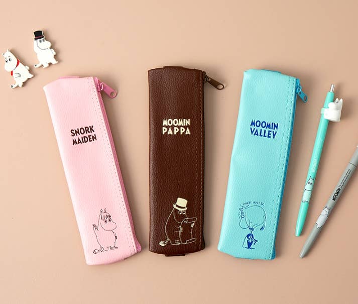 K-Wonderland - Wholesale Pencil Case/Pouch - Moomin Band Pencil Case – Slim & Portable Design9