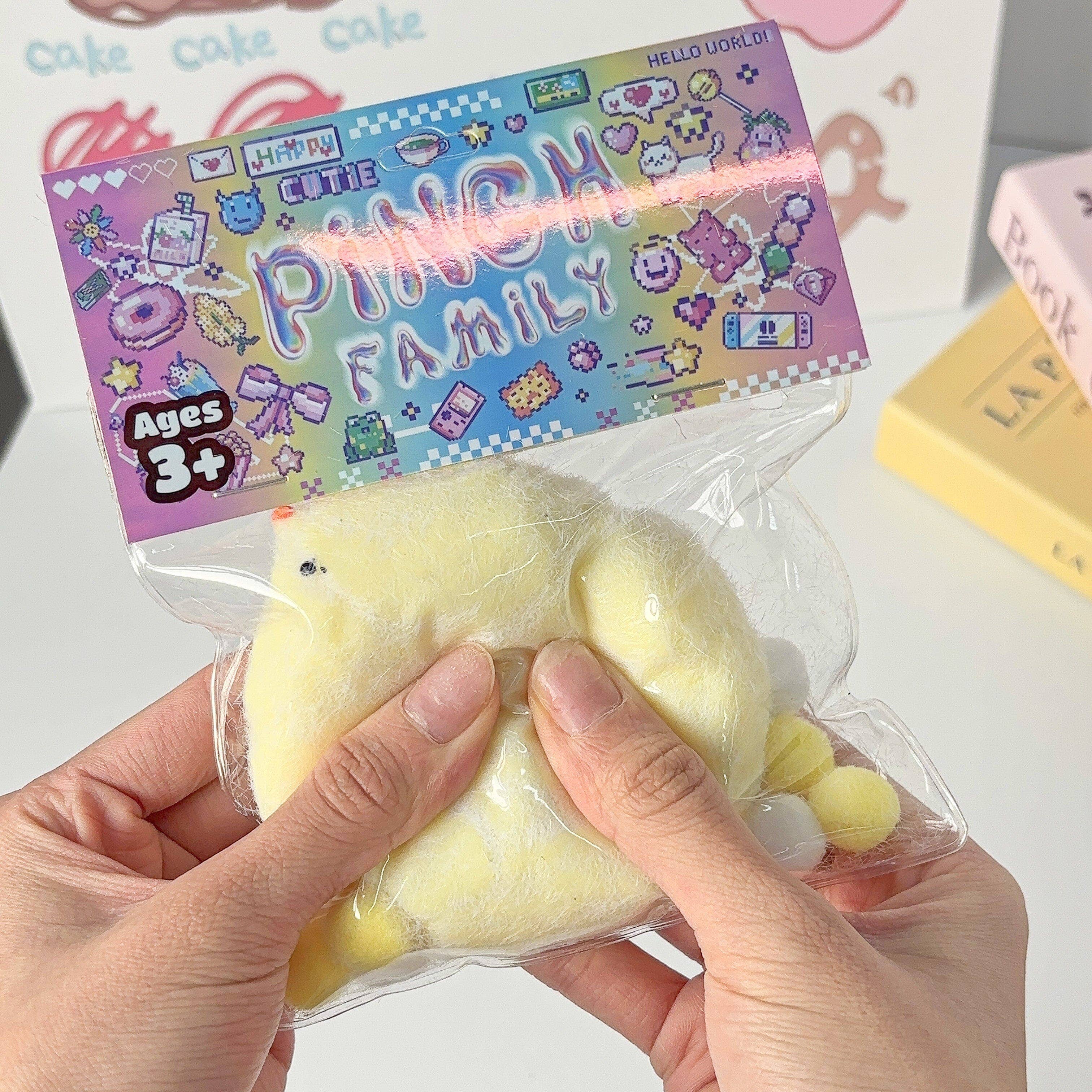 Showcase - Wholesale Squishy Toy - Kids & Baby - Pinch Family: Animals Taba Super Squishy Fidget Toys (1pc) Multiple Styles2