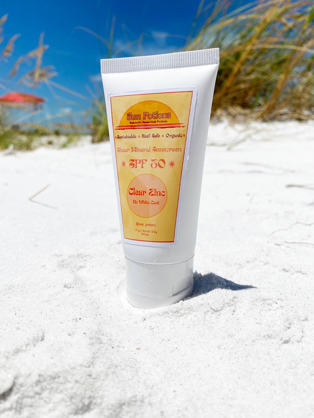 Sun Potions - Wholesale Sunscreen - Sun Potions Clear Zinc SPF 30 Mineral Sunscreen1