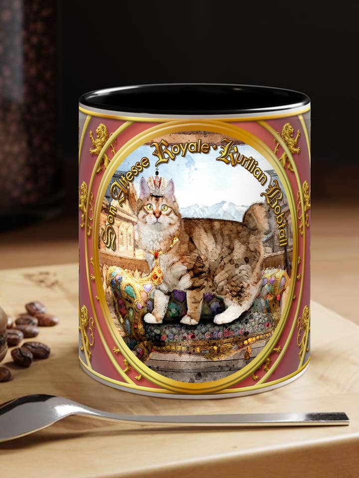 MUG Chat - KURILIAN BOBTAIL - Kollek. "Hans Kongelige Højhed" for engroshandel hos Miss Iz