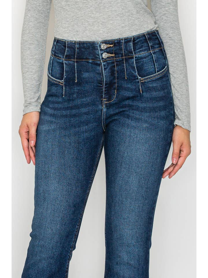 ARTEMIS VINTAGE – Großhandel Jeans – Damen – BAUCHKONTROLLE + HÜFTHEBER HIGH RISE MODERN FLARE JEANS6