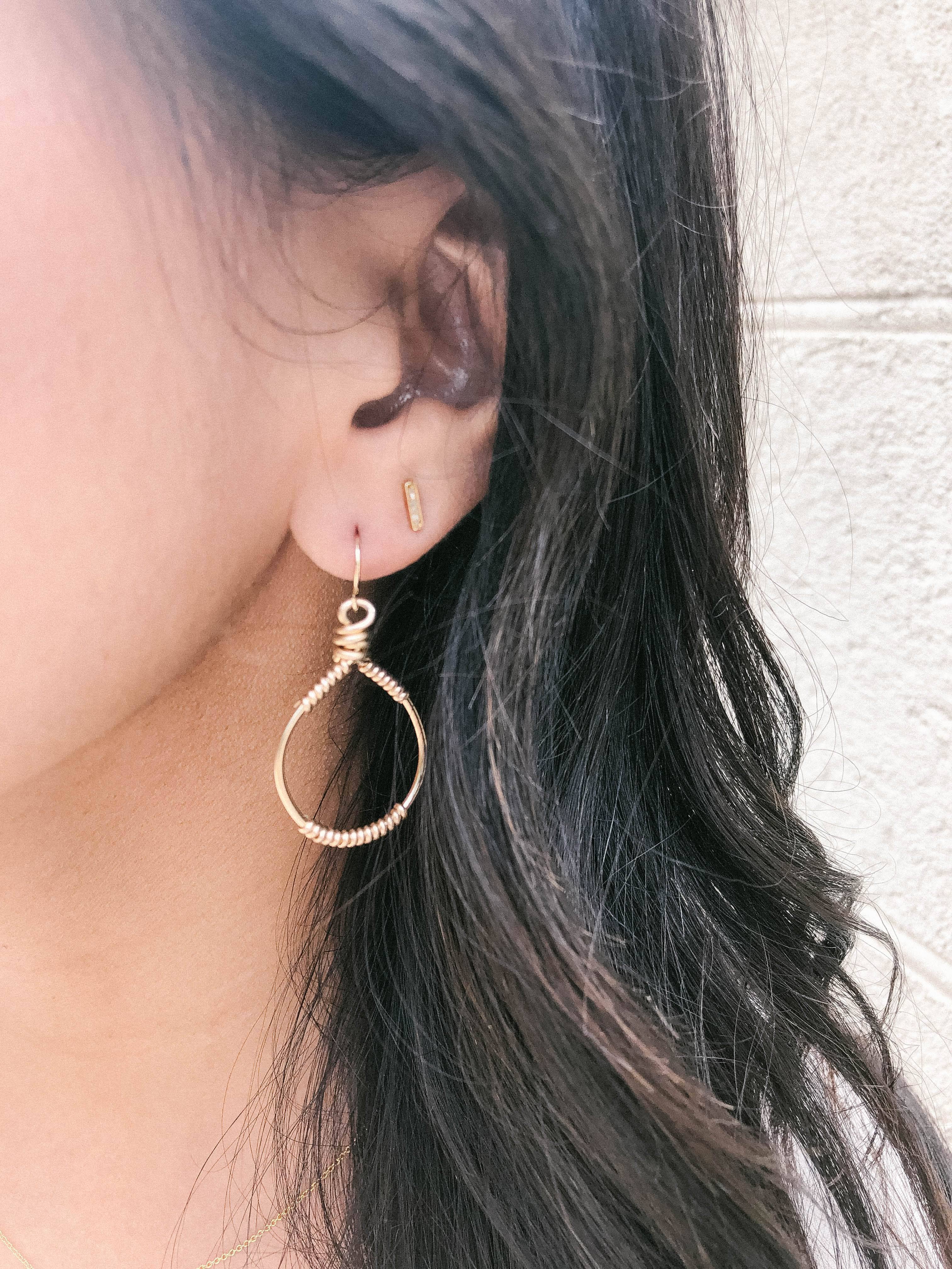 REMOVED BRAND - Wholesale Stud/Post Earrings - Pave Diamond Mini Bar Studs1