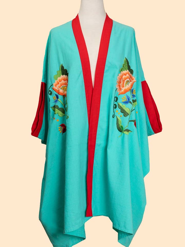 Caribbean Waters à manches ouvertes pour la vente par Ceiba