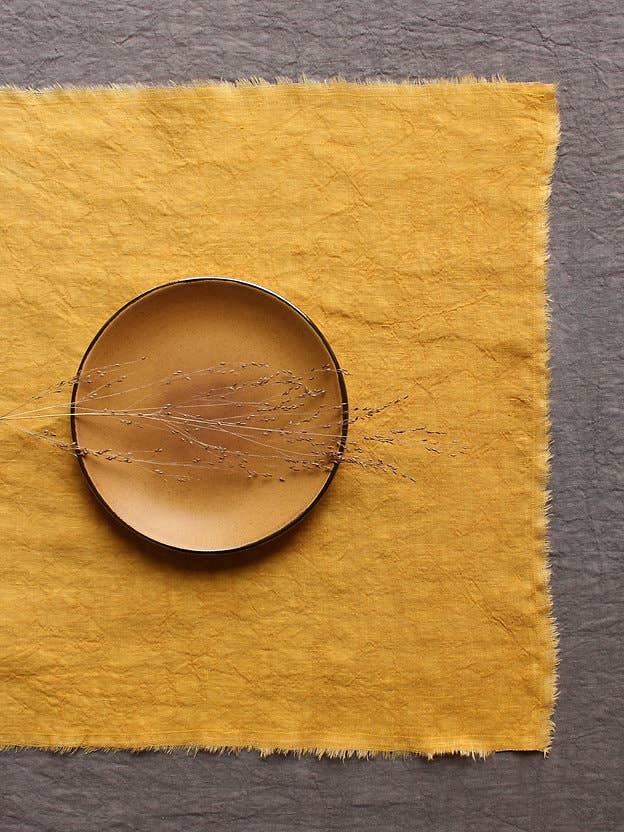 Giardino Segreto - Wholesale Dinner & Cloth Napkin - TORN Pure Linen Napkin6