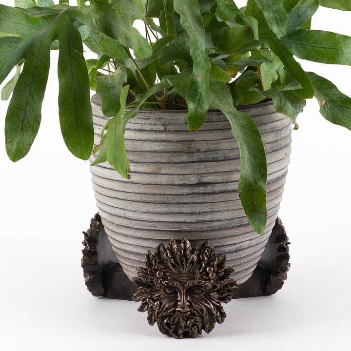 Green Man Plant Pot Feet - Set Of 3 for wholesale by Jardinopia UK