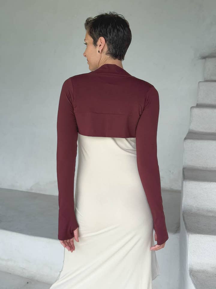 CARAUCCI - Wholesale Knit Top - Women's - Sleeve Shrug6