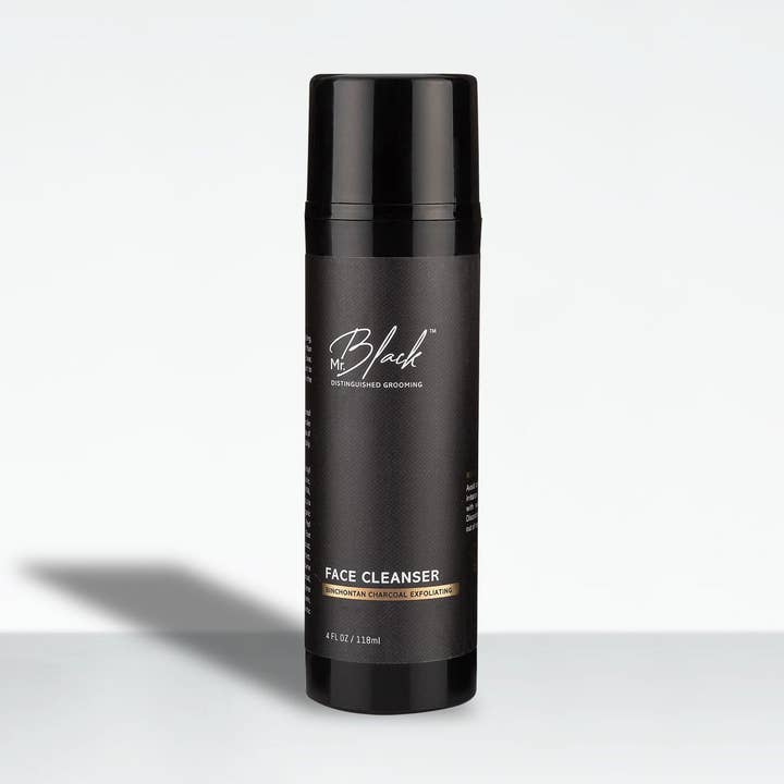 Nettoyant exfoliant pour le visage au charbon Binchotan pour la vente par Mr. Black
