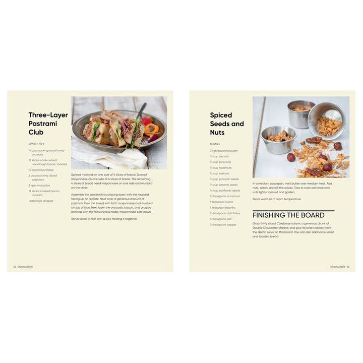 Gibbs Smith - Wholesale Cookbook - Bites on a Board: charcuterie boards