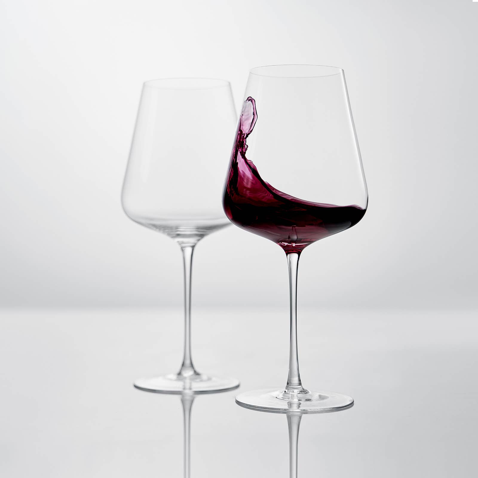 The Wine Savant /  Khen Glassware - Wholesale Wine Glass - Cabernet Sauvignon Crystal Wine Glass | Set of 2 | 25 OZ1
