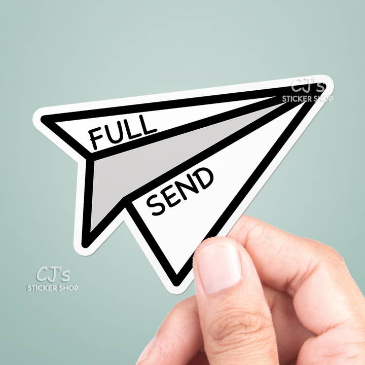 Adesivo de envio completo por atacado de CJ's Sticker Shop