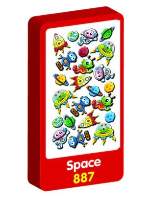 ŒUVRE D'ART 3D SPATIALE pour la vente par Purple Peach Stickers